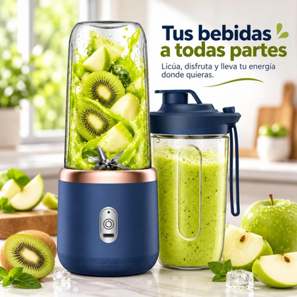 Licuadora portátil doble vaso